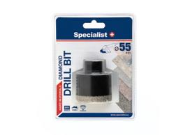 Deimantinis grąžtas D55 M14, SPECIALIST+