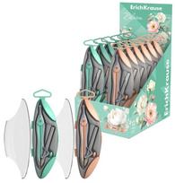 Skriestuvas PASTEL BLOOM, ErichKrause, su atskiru pieštuku
