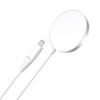 Belaidis įkroviklis CHOETECH, 15W, magnetinis, baltas