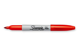 Markeris „Sharpie" FINE raudonos spalvos