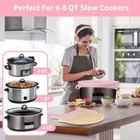 Silicone Slow Cooker Liners Easy Clean Reusable Silicone Slow Cooker Liners One Size