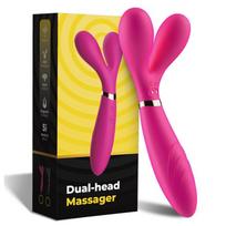 Armony Y-Wand Massager & Vibrator Double Head Fuchsia