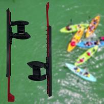 2x Kayak Foot Pegs Pedals Rafting Universal Accessories Replacement for Fishing Boats