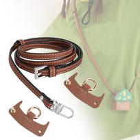 Bag Strap, Shoulder Strap with Punch, No Need Modification, Buckle, for Handbags, pilka spalva