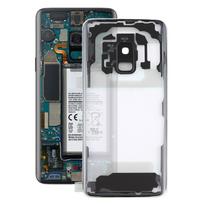 Samsung Galaxy S9 G960F G960F/DS G960U G960W G9600 Skaidrus baterijos galinis dangtelis su kameros objektyvo dangteliu