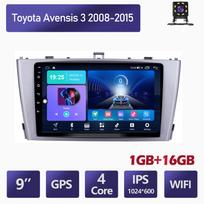 Android 2 Din Car Multimedia Player Toyota Avensis 3 2008-2015 Head Unit Stereo GPS Navigation BT WIFI 1+16GB 1+16GB