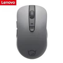 Lenovo Xiaoxin Bluetooth Belaidė Tylus Pelė Su 1600DPI Bluetooth 3.0/5.0 Išmaniojo Miego Funkcija Tamsios Spalvos Pelės Windows 7 8 10 pilka
