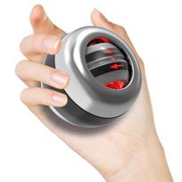 Treniruotės riešo rutulio plaštakos atramos stabilizatorius Jėgos kilnojimas riešo stiprumo kamuolys giroskopinis kamuolys Power Wrist Ball riešo atraminis riešas beige