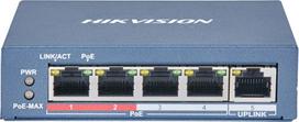 Šakotuvas SWITCH POE DS-3E0105P-E(B) 4 PRIEVADŲ Hikvision