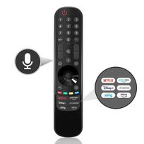 „Voice Magic“ nuotolinio valdymo pultas MR23GA, skirtas LG Smart TV 2021-2023 su rodykle skraidančia pele AKB76043102 Suderinamas su MR21GA/MR22GA