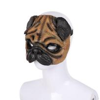 Mopsas Kaukė Puggle Cosplay Veido Kostiumo Aksesuarai Helovino Maskaradas skirtas