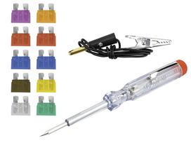 Blow Automobilio saugiklių rinkinys 10 vnt + testas