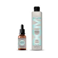DCM energising pack - rinkinys nuo plaukų slinkimo - šampūnas, 300ml ir losjonas, 115ml