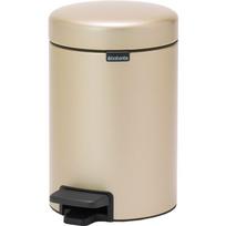 Šiukšlių dėžė Brabantia Newlcon 3L, Metallic gold, 304408