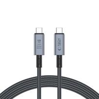 Juodas kabelis "Tech-Protect Ultraboost MAX USB 4.0 8K 40GBPS Type-C PD240W 200CM"