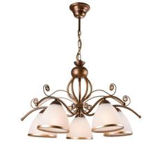 BRILAGI - LED Sietynas, kabinamas ant grandinės ANTICO 5xE27/60W/230V bronzinė patina