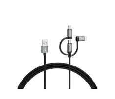 Varta 57937101111 - USB laidas 3in1 Su Lightning jungtim ir Micro USB 2m