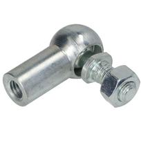 Kampinė rutulinė jungtis DIN 71802-10-M6-C - plienas