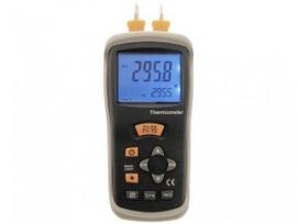 Dviejų kanalų temperatūros matuoklis TT-613