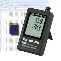 Temperatūros ir drėgmės matuoklis PCE-HT110