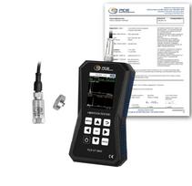 Vibracijos matuoklis PCE-VT 3900-ICA su ISO kalibravimo sertifikatu