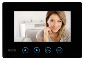Monitorius Eura VDA-06A3 Black