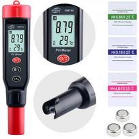 pH ir temperatūros matuoklis ATC testeris su automatiniu kalibravimu GM760