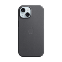 Dėklas Apple FineWoven Case with MagSafe, iPhone 15, black Prekė - MT393ZM/A