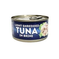Smulkintas tunas savo sultyse MAMOS KONSERVAI, 185 g