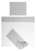 Lorelli vaikiškas patalynės komplektas Tiny Dream Gray, 60x120, 3 dalių