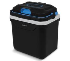 Sencor - Nešiojamas automobilinis šaldytuvas 24 l 60W/12V/230V juodas