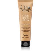 Fanola Oro Therapy Gold Hand Cream drėkinamasis ir maitinamasis kremas su 24 karatų auksu 100 ml