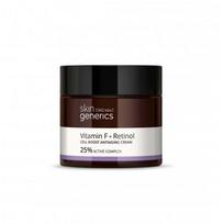 Skin Generics Vitamin F + Retinol Cell Boost Anti-Aging Cream Veido kremas su retinoliu ir vitaminu F, 50ml