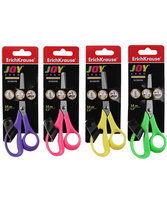 Žirklės vaikams ERICH KRAUSE Joy Ergo, įvairių spalvų, blisteryje, 14 cm