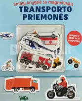 Transporto priemonės. Smagi knygelė su magnetukais