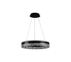LED Reguliuojamas pakabinamas sietynas LED/80W/230V 3000-6500K juoda + nuotolinio valdymo pultas