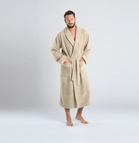 Vyriškas Chalatas Grantas creme XXL/176, 4098402
