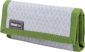 Think Tank Secure Pocket Rocket (Wallet with Strap: holds 9 SD/CFexpress/Micro) Highland Green