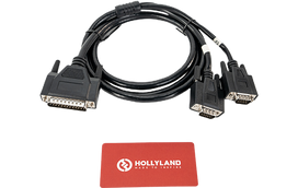 Hollyland HL-TCB10 DB25 Male to Dual HDB15 Male Tally Cable