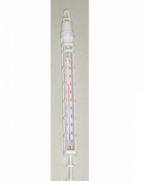 Kontrolinis termometras plastikiniame apvalkale (nuo -50 °C iki +50 °C)