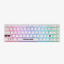 Higround SNOWSTONE Base 65 Hotswap mechaninė žaidimų klaviatūra - ANSI [White Flame]