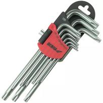 Torx raktai ilgi T10-T50 rinkinys 9vnt., CRV