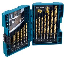 Grąžtų komplektas Makita D-67527, 19 vnt. (1.5-10mm) metalui HSS-TIN