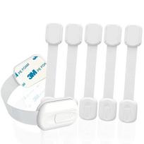 Apsauga stalčiams Sipo SBS-217, white, 6 vnt.