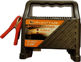 AKUMULIATORIAUS ĮKROVIKLIS 6A 12V Alburnus