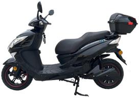 Elektrinis motoroleris SUPER Hawk/BN020 2000W 20Ah (su daiktadėže) juodas