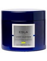 Esla Italy spalvą palaikanti, drėkinanti kaukė dažytiems ir normaliems plaukams Esla Lucent Color 500ml