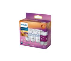RINKINYS 3x LED Reguliuojama lemputė Philips Warm Glow GU10/3,8W/230V 2200-2700K