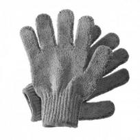Hydrea London Šveičiamosios karbonizuotos bambuko pirštinės Carbonized Bamboo Exfoliating Gloves 1 pora