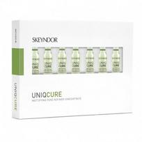 Skeyndor Matiškumo suteikiantis ir poras valantis koncentratas Uniqcure Mattifying Pore Refiner Concentrate 7x2ml